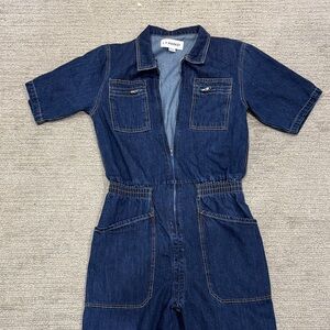 L.F. Markey Blue Denim Jumpsuit